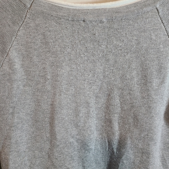 Vila Milano Gray Bell Sleeve Top - Picture 5 of 11
